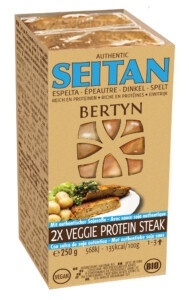 Bertyn Veggie protein steak épeautre bio 250g